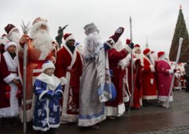 Русский Дед Мороз против Санты: кто быстрее покажет марафон в Петербурге