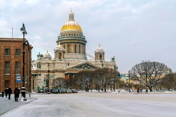 В Петербурге из-за непогоды произошли многочисленные ДТП