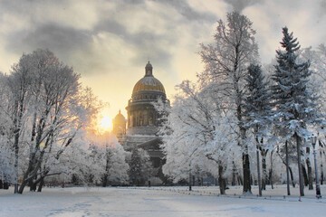 В Санкт-Петербурге зафиксирован рекордный мороз зимы