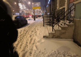Петербургские коммунальщики не смогли вовремя ликвидировать последствия небольшого снегопада