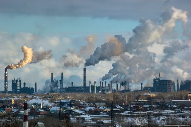 Названы Петербургские районы, живущие в условиях воздушного загрязнения
