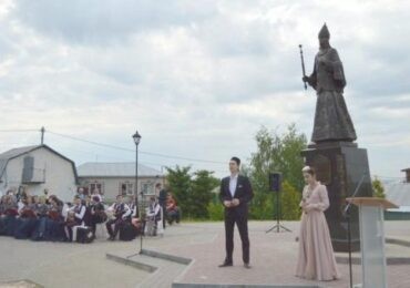 В Касимове под Рязанью открыли памятник казанской царице Сююмбике