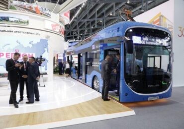 Электробус будущего продемонстрировали на выставке «Иннопром»