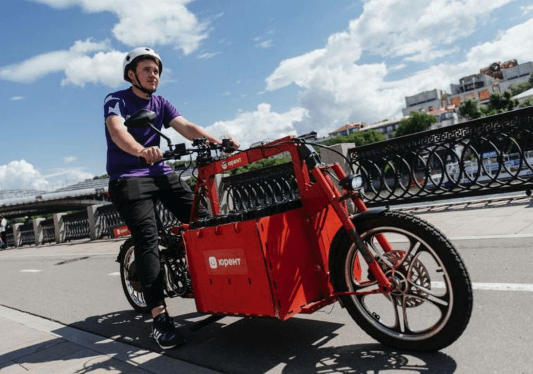 Карго-велосипеды проходят проверку в Москве