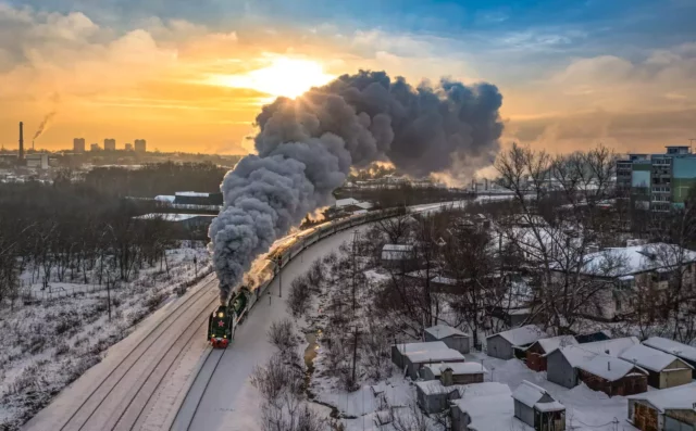 Поезд Деда Мороза установил рекорд по длительности маршрута