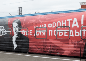 Мобильная выставка «Поезд Победы» прибудет на Витебский вокзал Петербурга