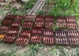 В заброшенном доме в Орловской области найдено 140 мин времён войны