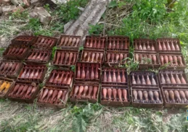 В заброшенном доме в Орловской области найдено 140 мин времён войны