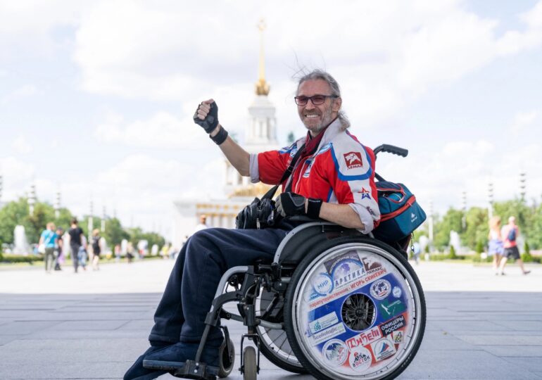 Инвалид-колясочник и парапутешественник Игорь Скикевич проведёт мотивационную встречу на ВДНХ