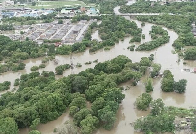 Наводнение в Приморье привело к обрушению мостов в Хасанском округе