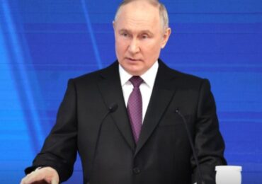 Владимир Путин поблагодарил народ России после победы на выборах президента