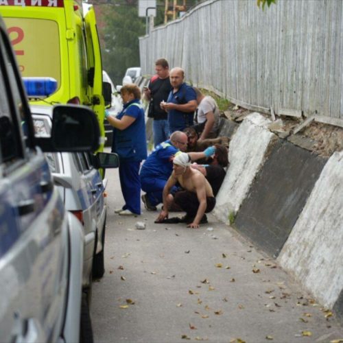 Взрыв в Сергиевом Посаде